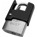 Best 21BSH Shrouded Padlock With Cut Resistant Shackle