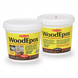 Abatron WEAB60R WoodEpox, Epoxy Adhesive For Filling & Replacing Wood, 12-oz