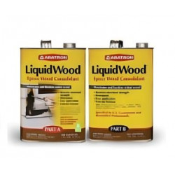 Abatron LW10GKR LiquidWood Epoxy, Wood Hardener, 10 Gallon