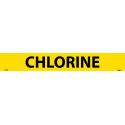 AccuformNMC RPK207 ASME (ANSI) Pipe Marker, Yellow, Chlorine