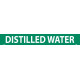 NMC 1083G PS Vinyl Pipemarker Green, Distilled Water - 25 Pcs/Pk