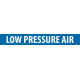 NMC 1153 PS Vinyl Pipemarker, Low Pressure Air - 25 Pcs/Pk