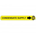 NMC 4027 Precoiled/Strap-On Pipemarker B/Y - Condensate Supply