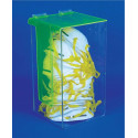 NMC ADM1 Acrylic Mini Multi-Use Dispenser w/ Cover, 12.5" x 6" x 6"