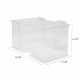 NMC AMDS Acrylic Dust Mask Dispenser w/ Lid, Wall Mount, Single Box, 5.5" x 8.75" w x 4.75"