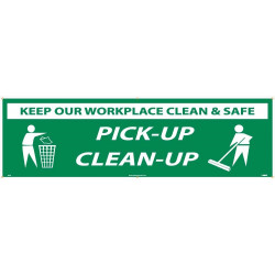 NMC BT Keep Our Workplace Clean & Safe Pick-Up Clean-Up Banner