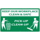 NMC BT Keep Our Workplace Clean & Safe Pick-Up Clean-Up Banner