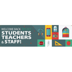 NMC BT-73 Welcome Back Students & Teachers, 2021-2022 Banner