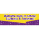 NMC BT Welcome Back To School Banner