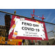 NMC BT Fend-Off Covid-19, Vaccination Banner w/ Grommets