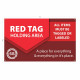 NMC BT Red Tag Holding Area Banner