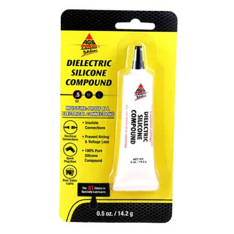 AGS Company Automotive Solutions 726242 Dielectric Silicone Grease, 1/2-oz. Tube