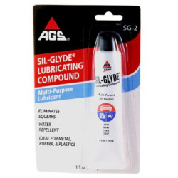 AGS Company Automotive Solutions 726374 Silicone Glide Lubricant, 1.5-oz.