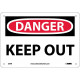 NMC D59 Danger, Keep Out Sign