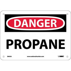 NMC D603 Danger, Propane Sign