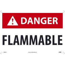 NMC D692 Danger, Flammable Sign