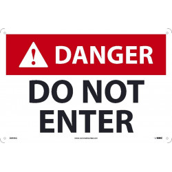 NMC D694 Danger, Do Not Enter Sign