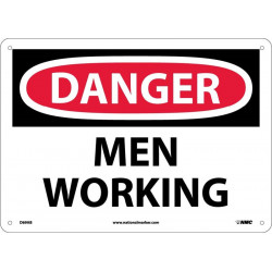 NMC D69 Danger, Men Working Sign
