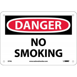 NMC D79 Danger, No Smoking Sign