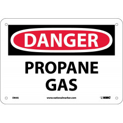NMC D84 Danger, Propane Gas Sign