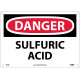 NMC D85 Danger, Sulfuric Acid Sign