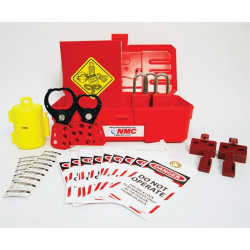 NMC ELOK2 Electrical Lockout Kit, 12" Tool Box w/Contents
