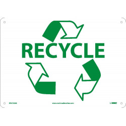 NMC ENV26 Recycle Sign (Graphic), 10" x 14"