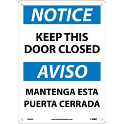 NMC ESN2 Notice, Authorized Personnel Only Sign - Bilingual