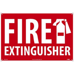 NMC FX127 Fire Extinguisher Sign