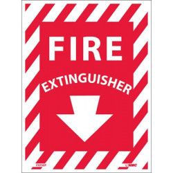 NMC FXPSE Fire Extinguisher Sign, 12" x 9"