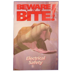 NMC HB06 Electrical Safety Awareness Handbook, 8" x 5", 10/Pk