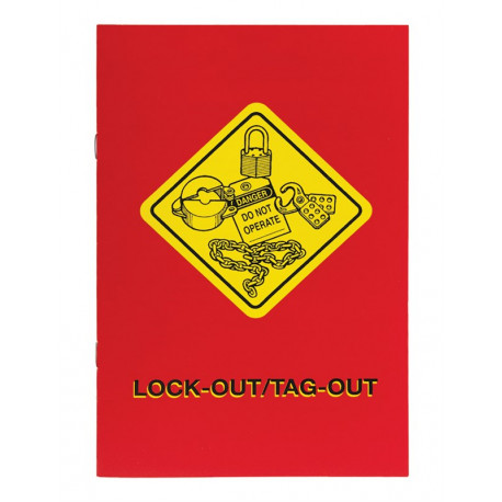 NMC HB16 Lockout Tagout Safety Awareness Handbook, 8" x 5", 10/Pk