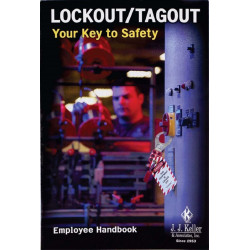NMC HB20 Lockout/Tagout Safety Handbook, 0.13" x 5.25"