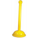NMC HDS41Y 41" Warning Post Yellow, Case Of 4