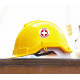 NMC HH10 40 Hour Hazwoper Training Hard Hat Emblem, 2" Dia, 25/Pk