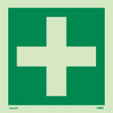 NMC IMO220 Medical Locker/First Aid Symbol, IMO Label, 6" x 6"