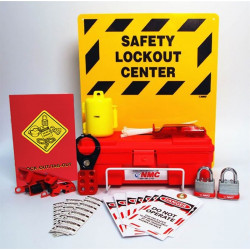 NMC LOK2 Electrical Lockout Center Kit, 16" x 14"