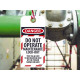 NMC LOTAG33 Danger, Do Not Operate Maintenance Lock-Out Tag, 6" x 3", Unrippable Vinyl, 10/Pk