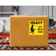 NMC LR15AL Heavy Lift With Care Label, Shipping & Packing, 4" x 4", PS Paper, 500/Roll