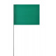 NMC MF21 Marking Flags, 4" x 5", 21" Wire Staff, Plastic, 1000/Case