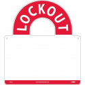NMC KST 6-Padlock Lockout Store-Board