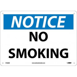 NMC N166 Notice, No Smoking Sign