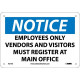 NMC N270 Notice, Employees Only...Sign