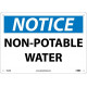 NMC N322 Notice, Non-Potable Water Sign