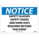 NMC N340 Notice, PPE Wear Required Sign, 10" x 14"