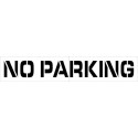 NMC PMS46 No Parking Parking Lot Stencil, 8" x 67"