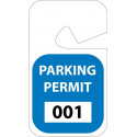 NMC PP Parking Permit Rearview Mirror Hang Tag, 100/Pk