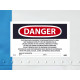 NMC PRD95 Contains Lead Contaminates Hazard Warning Label, 3" x 5", PS Paper, 500/Roll