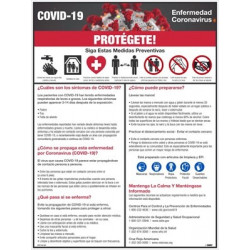 NMC PST Covid-19 Protect Yourself Poster - Spanish