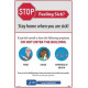 NMC PST142PP Stay Home When You Are Sick Poster, Paper, 18" x 12", 5/Pk